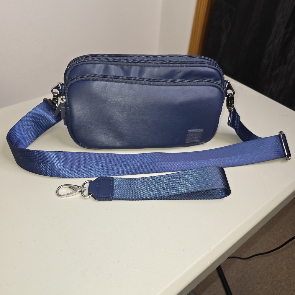 Navy Crossbody Sling Bag -